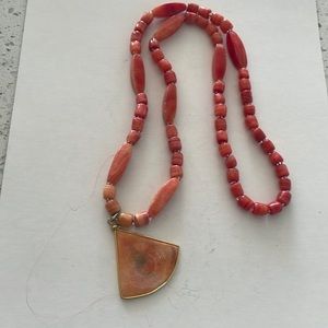 Beautiful cornelian necklace